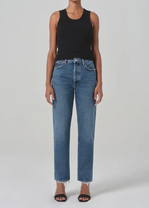 Agolde 90's Pinch Waist High Rise Jean in Range