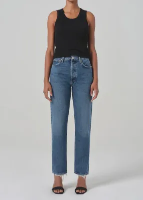 Agolde 90's Pinch Waist High Rise Jean in Range