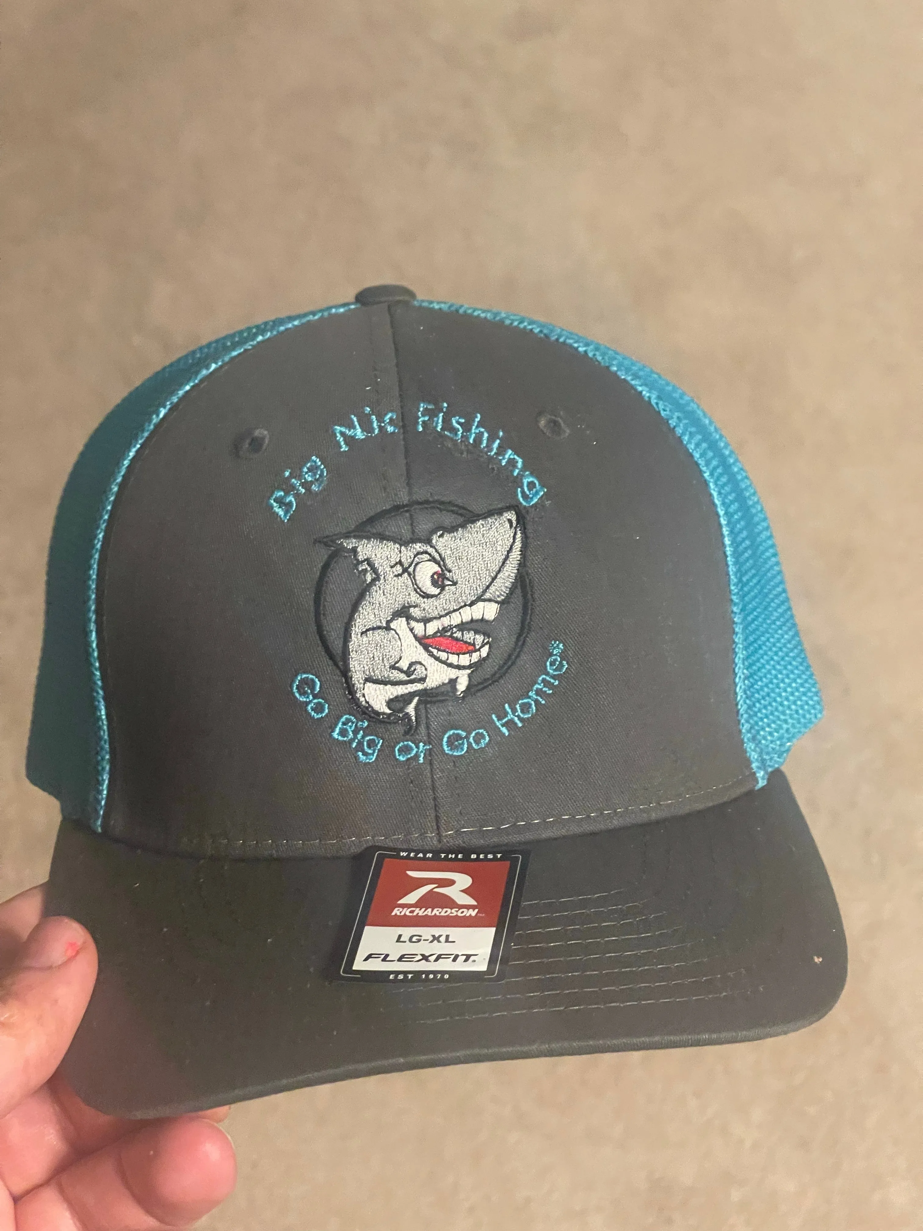 big nic fitted hats