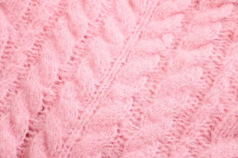 CABLE-KNIT SWEATER