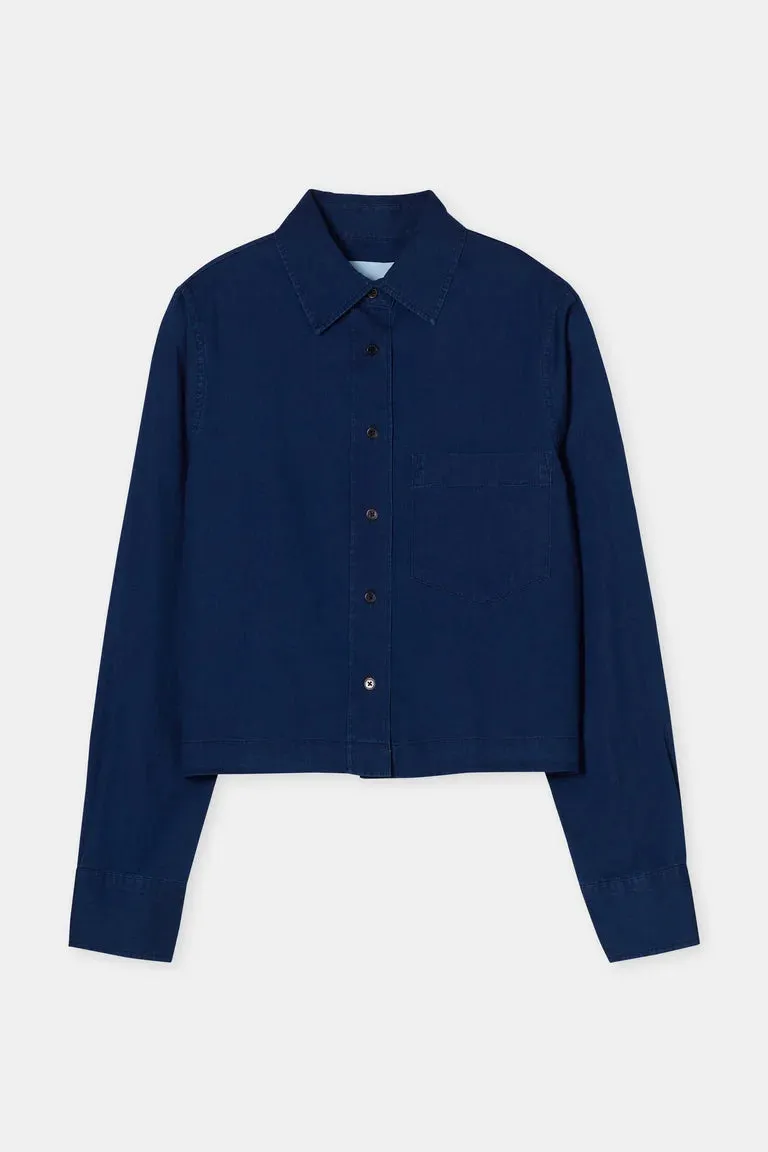CLOSED Crop Denim Shirt