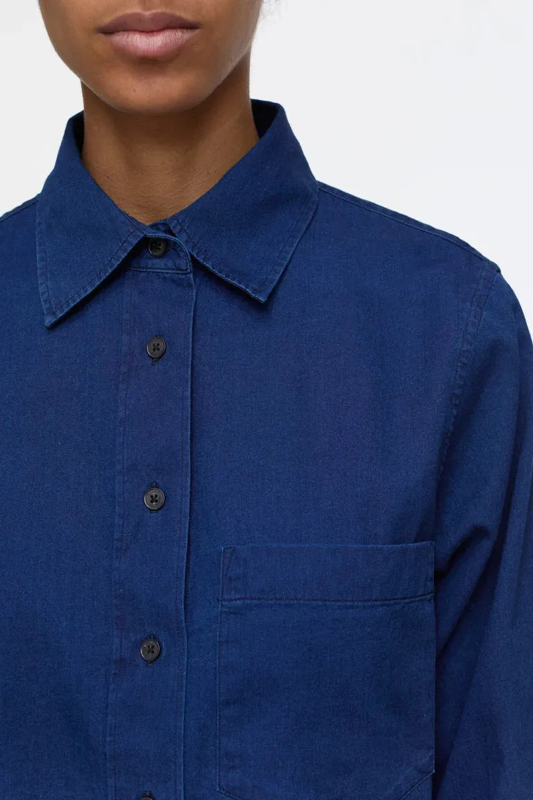 CLOSED Crop Denim Shirt