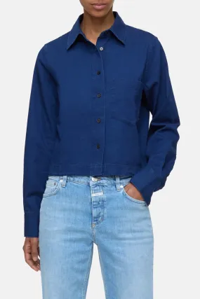 CLOSED Crop Denim Shirt