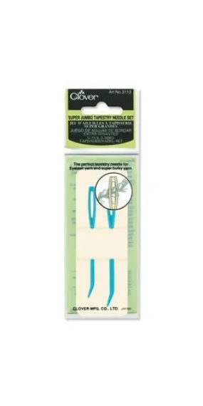 Clover - Super Jumbo Tapestry Needles, Plastic