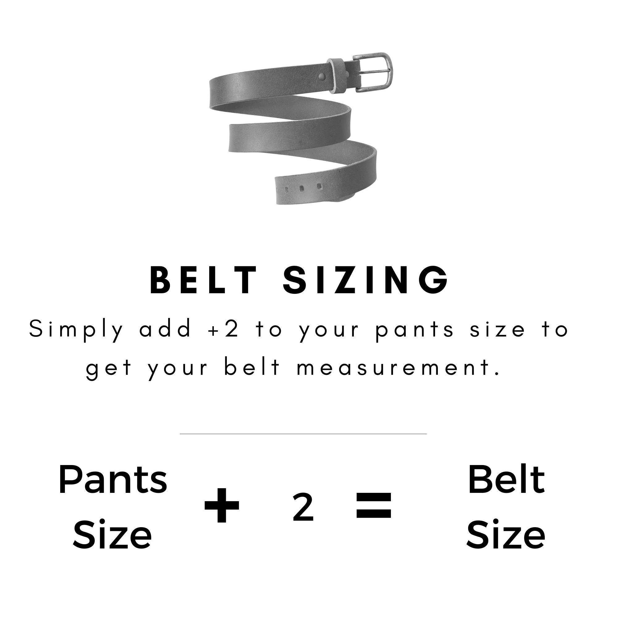 Dolton Leather Belt | Charcoal