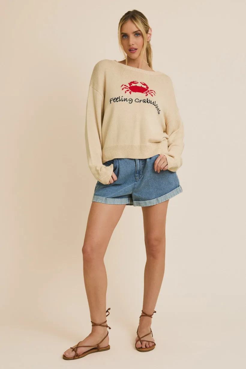 Feeling Crabulous Pullover