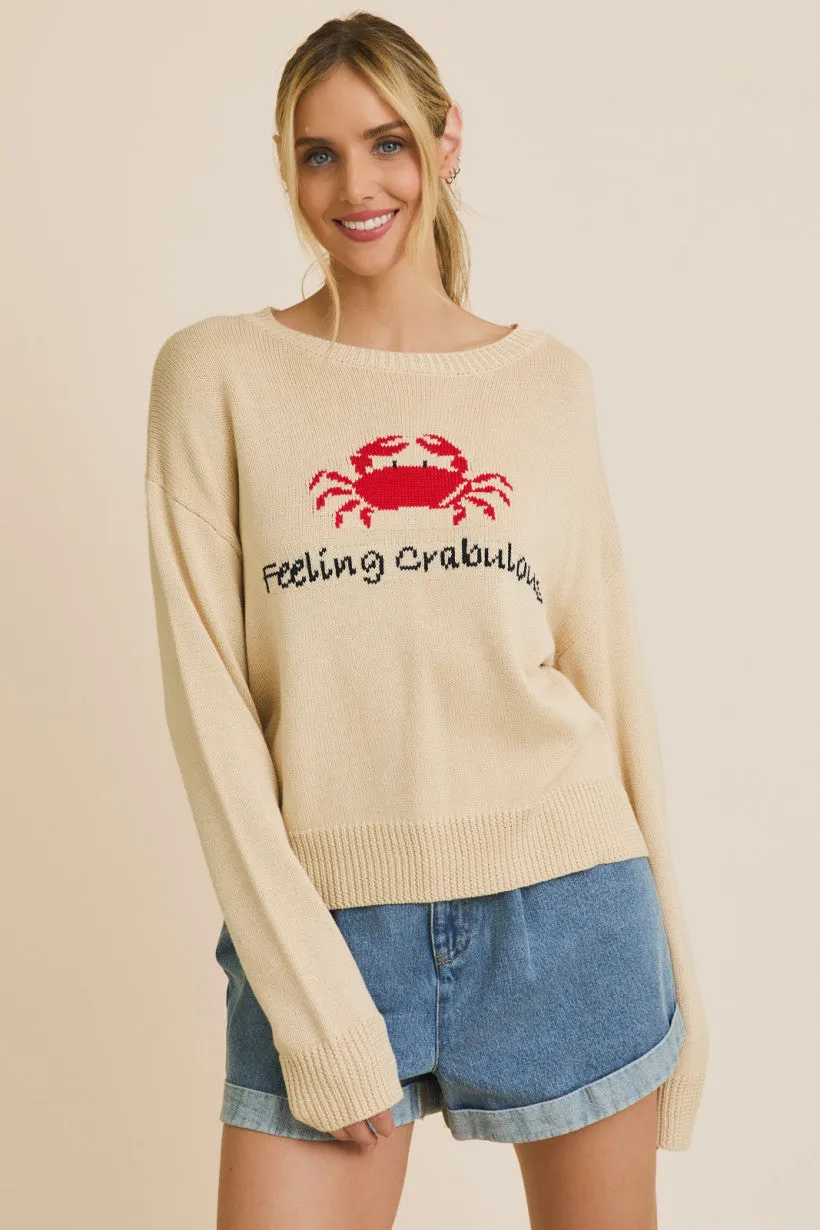 Feeling Crabulous Pullover