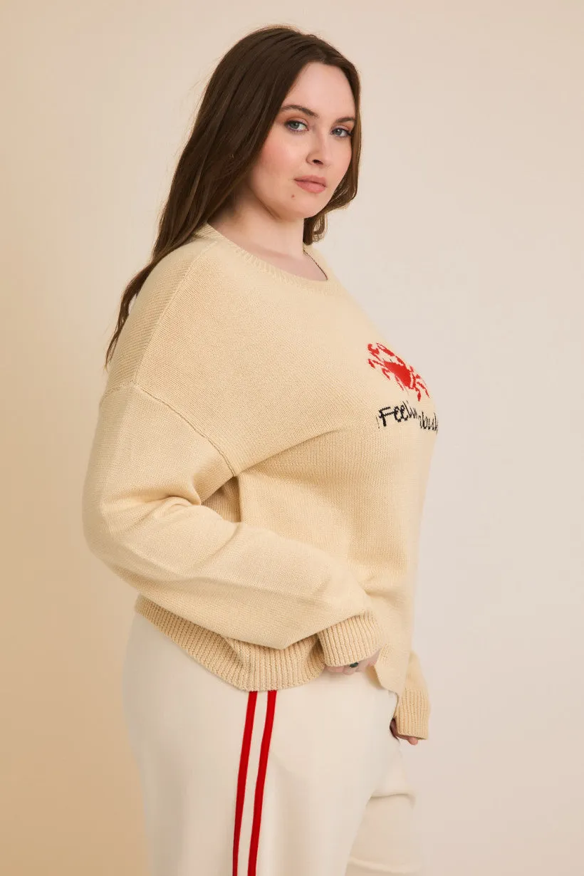 Feeling Crabulous Pullover