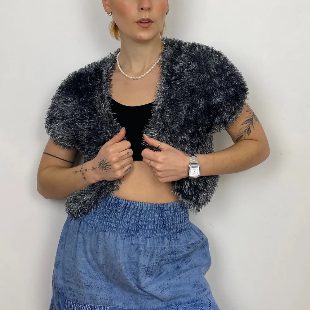 Fluffy Knit Top - MEDIUM