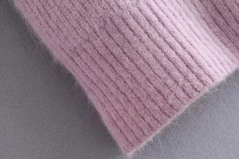 HOODED OVERSIZED KNITTED SWEATER