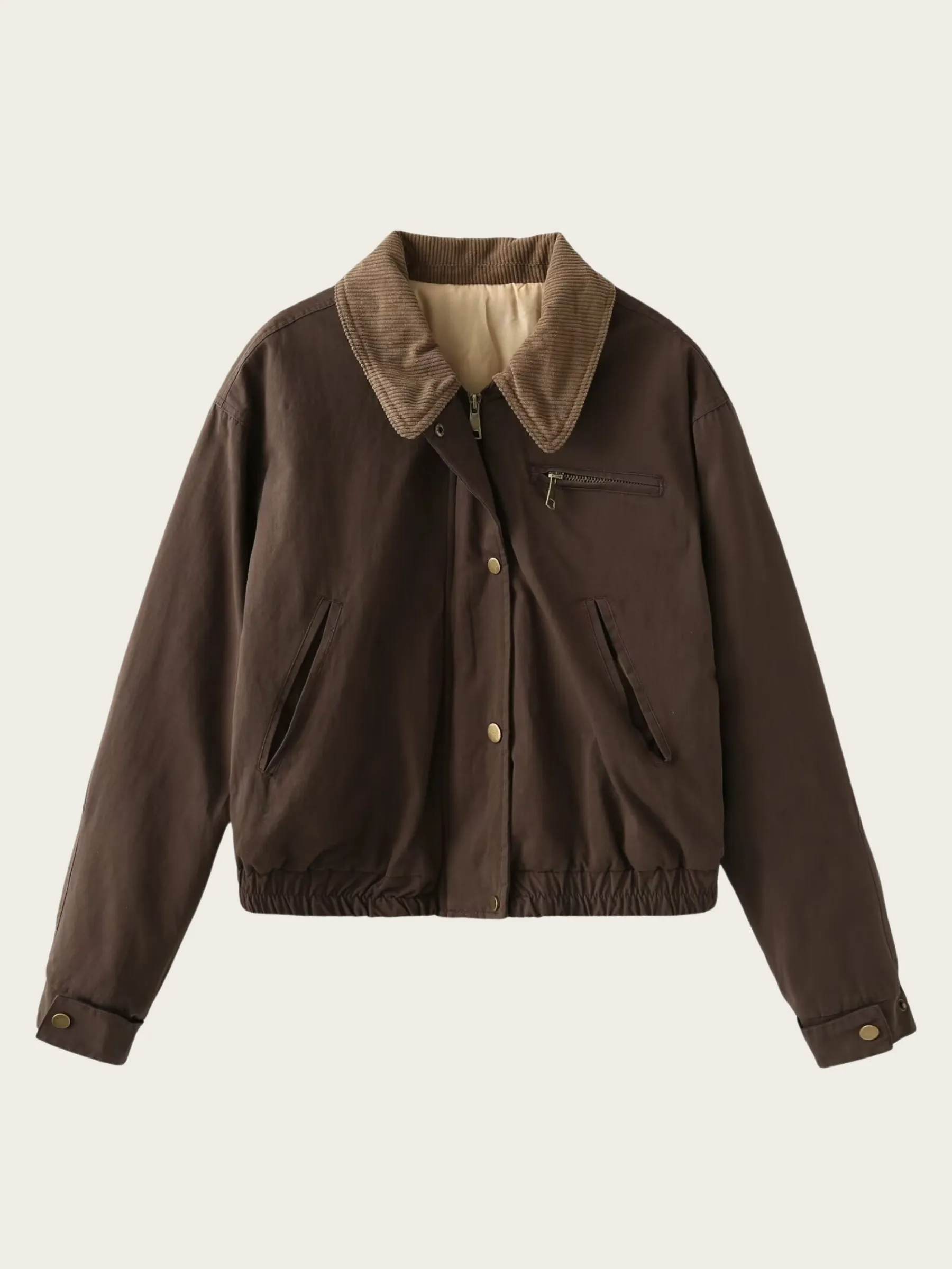 Kahli Corduroy Collar Jacket