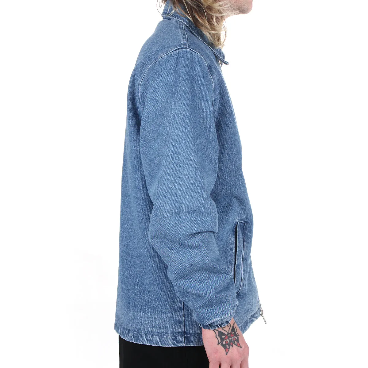 Lined Denim Work Jacket