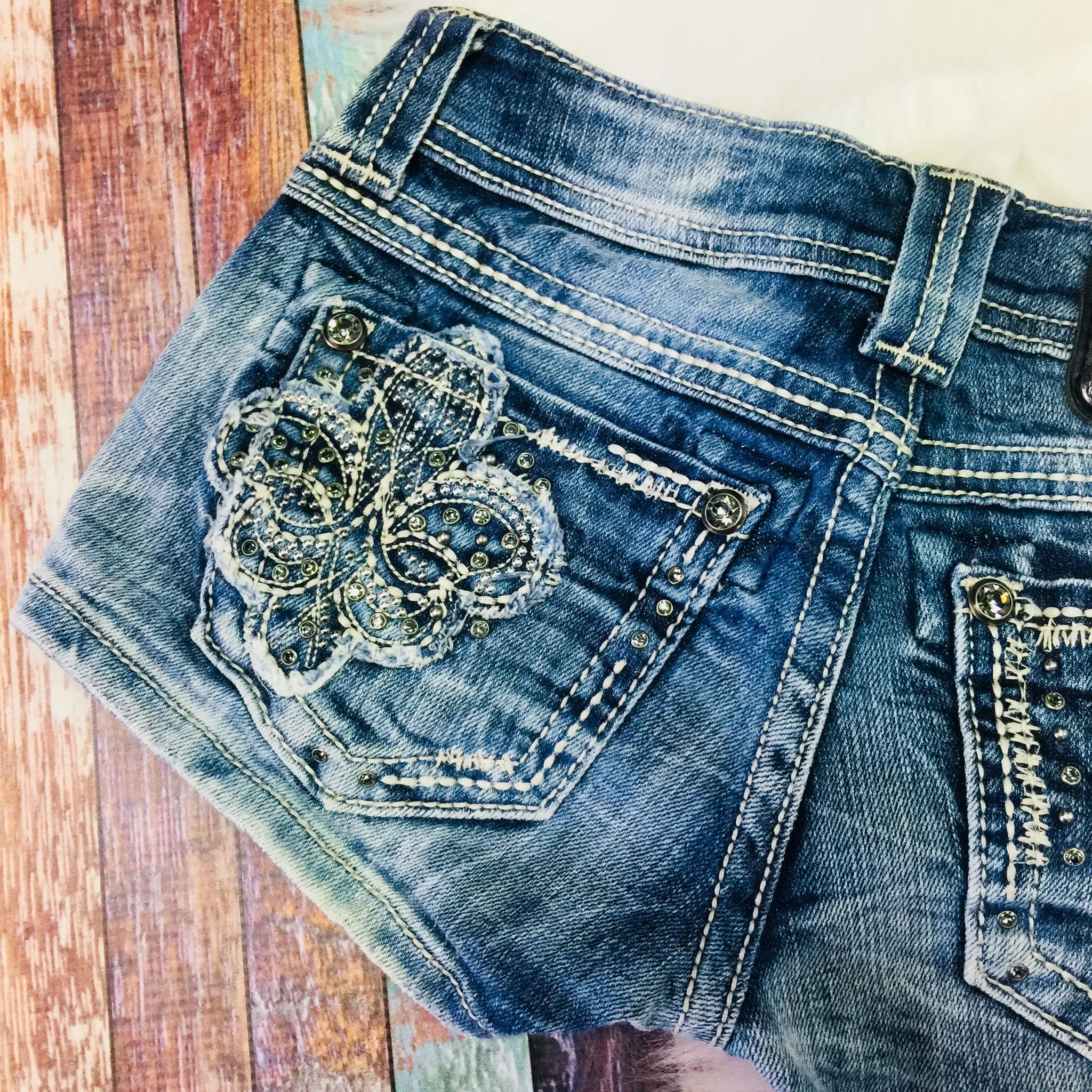 Miss Me Denim Shorts
