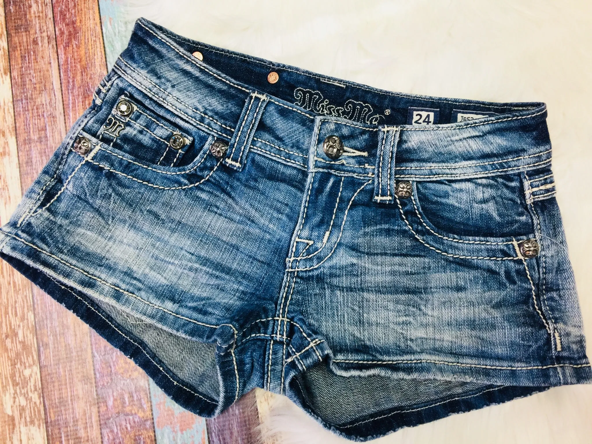 Miss Me Denim Shorts