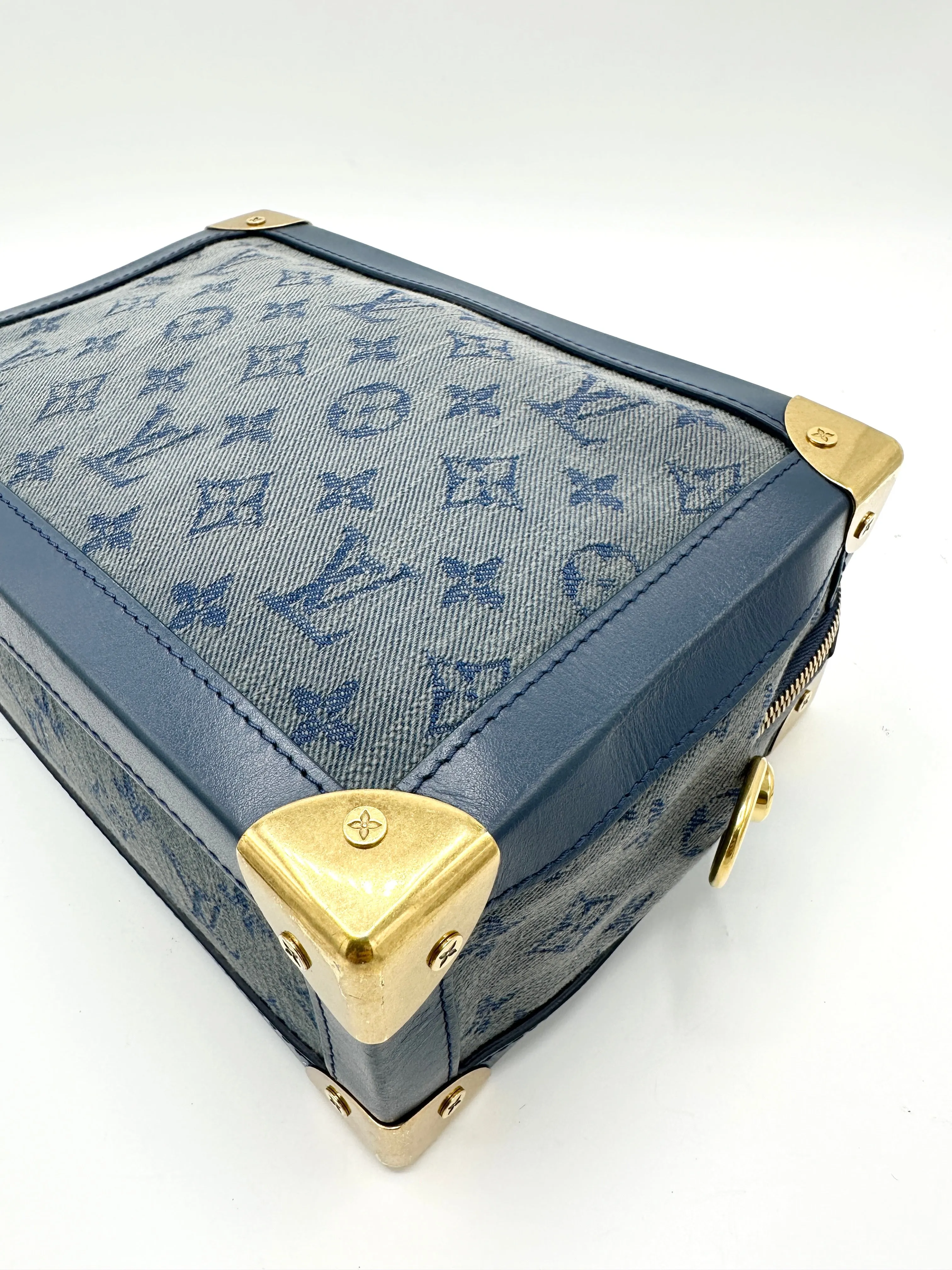 Navy Denim GHW Soft Trunk