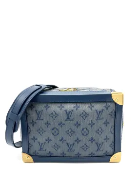 Navy Denim GHW Soft Trunk
