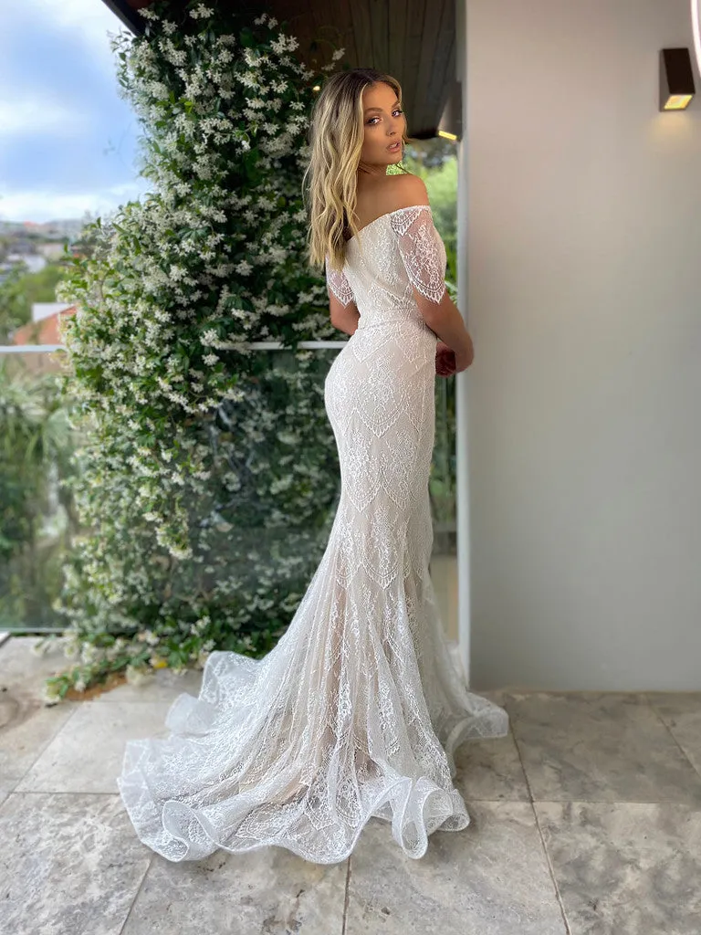 Nicoletta JX5054 Bridal Gown - Ivory/Ivory or Ivory/Nude