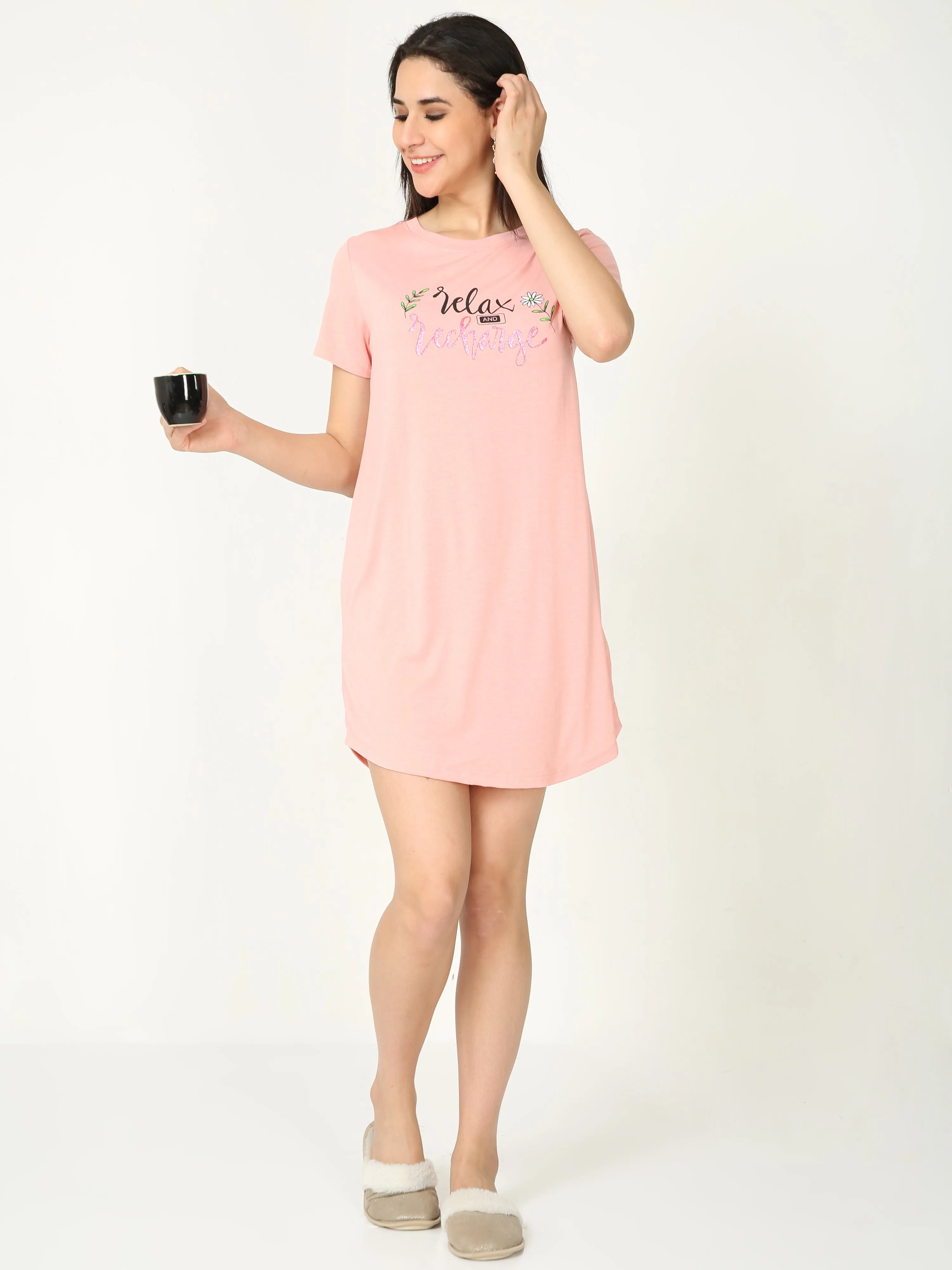 Relax & Recharge Long T-Shirt