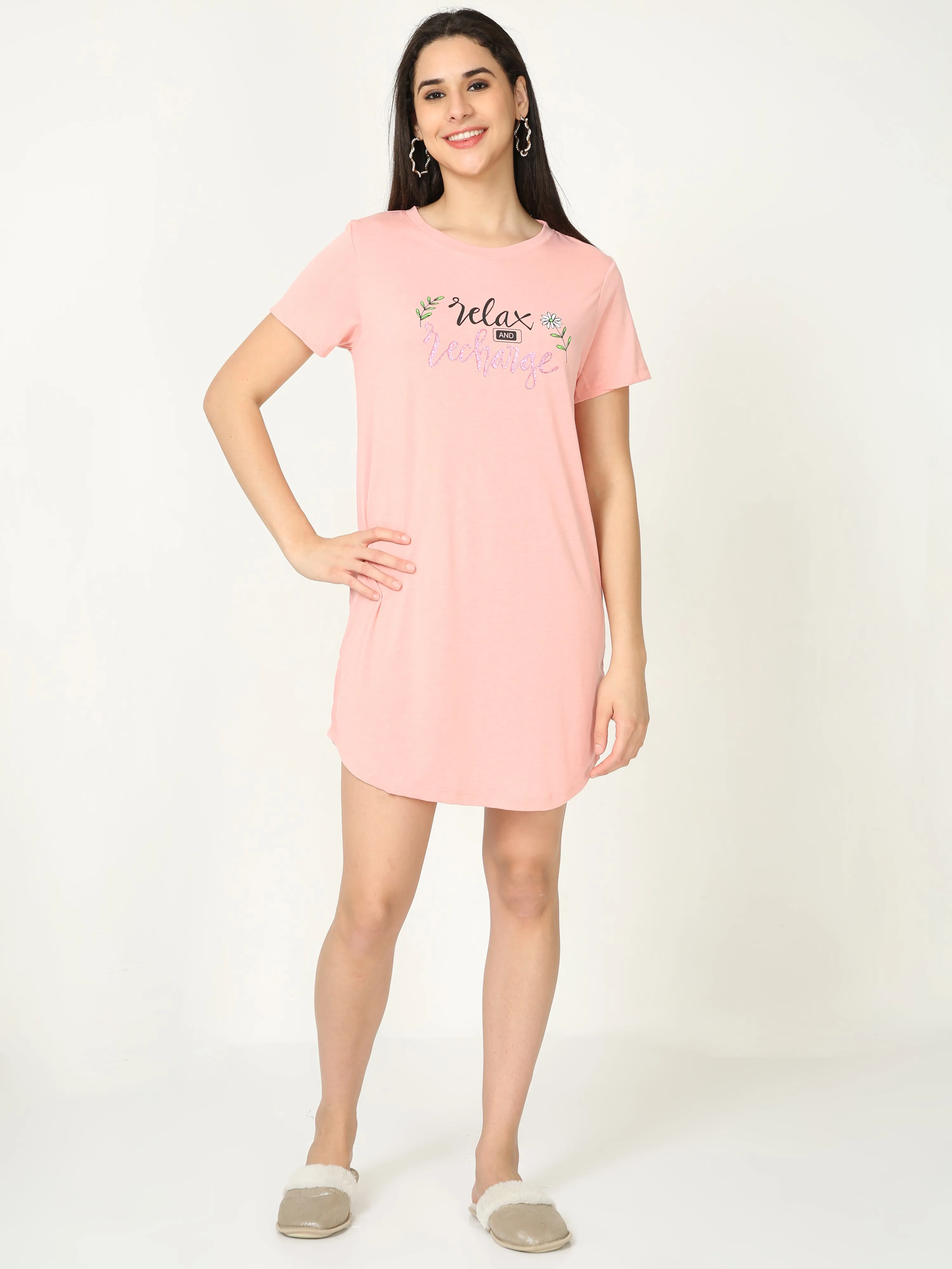 Relax & Recharge Long T-Shirt